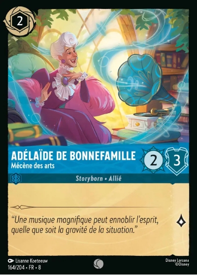 Adélaïde de Bonnefamille - Mécène des arts