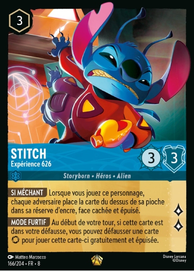 Stitch - Expérience 626