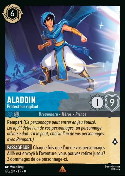 Aladdin - Protecteur vigilant