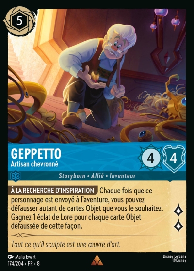 Geppetto - Artisan chevronné