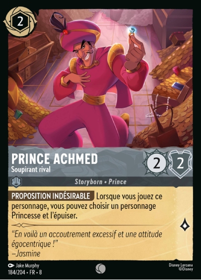 Prince Achmed - Soupirant rival