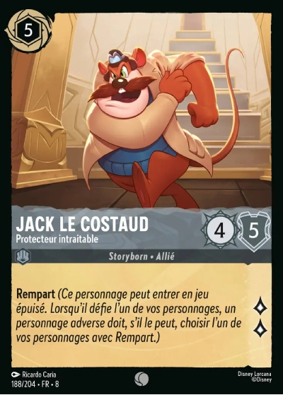 Jack Le Costaud - Protecteur intraitable