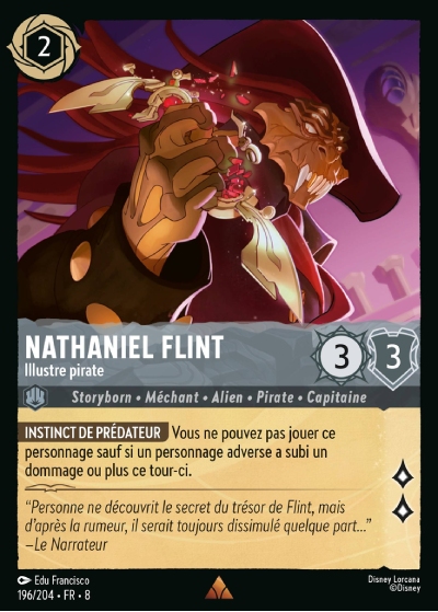 Nathaniel Flint - Illustre pirate