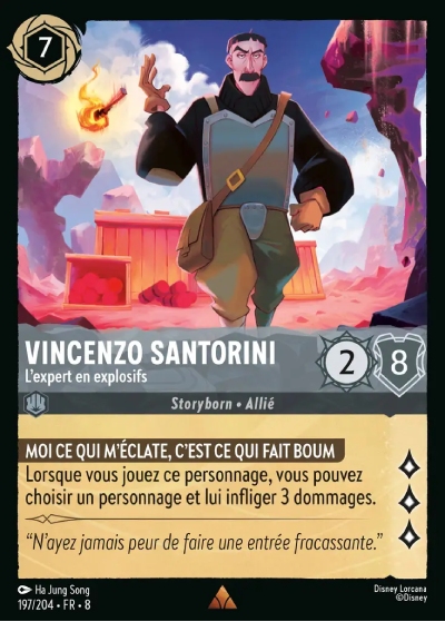 Vincenzo Santorini - L'expert en explosifs