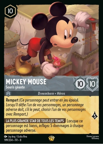 Mickey Mouse - Souris géante