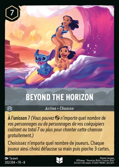 Beyond the horizon