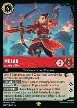 Mulan - Archère d'élite