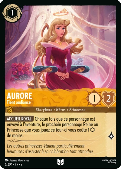 Aurore - Tient audiance