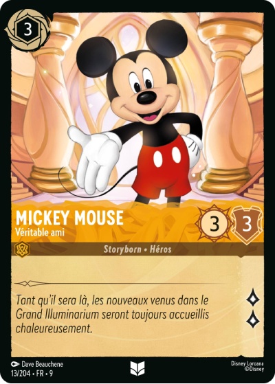Mickey Mouse - Véritable ami