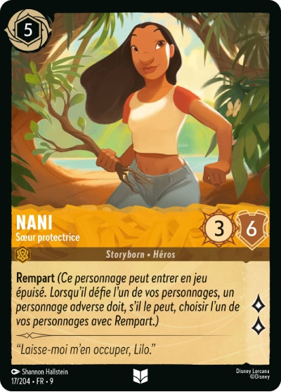 Nani - Sœur protectrice