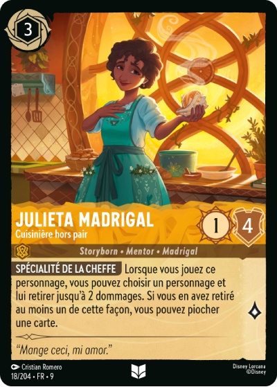 Julieta Madrigal - Cuisinière hors pair