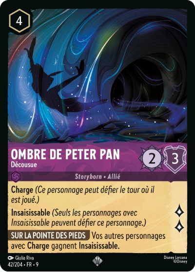 Ombre De Peter Pan - Décousue