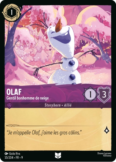 Olaf - Gentil bonhomme de neige