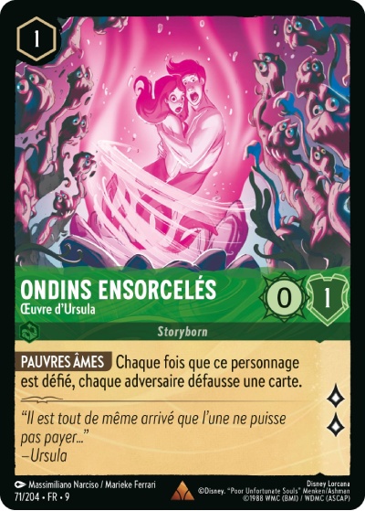 Ondins ensorcelés - Œuvre d’Ursula
