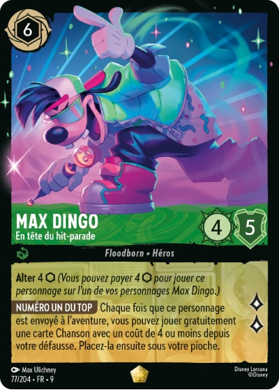 Max Dingo - En tête du hit-parade