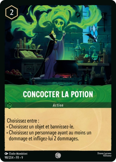Concocter la Potion