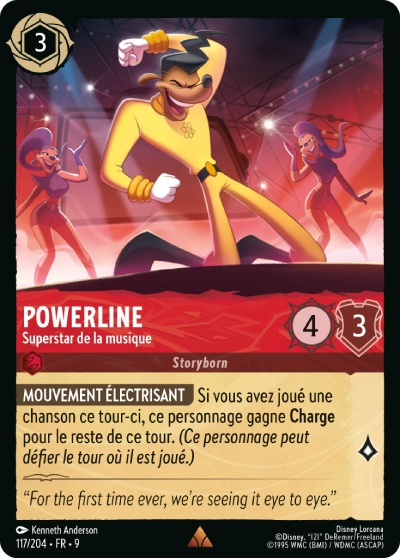Powerline - Superstar de la musique