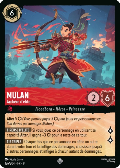 Mulan - Archère d'élite