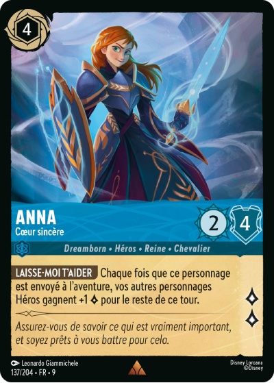 Anna - Cœur sincère