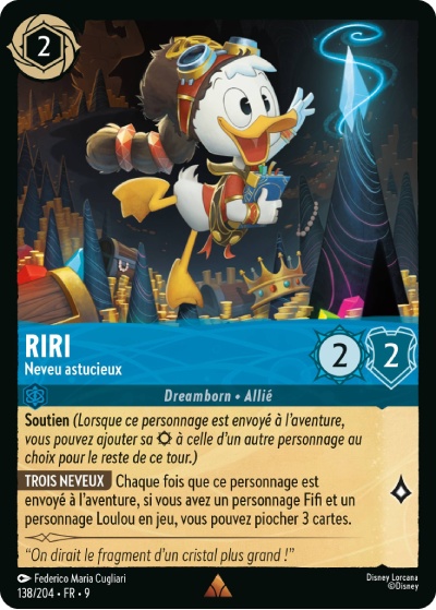 Riri - Neveu astucieux