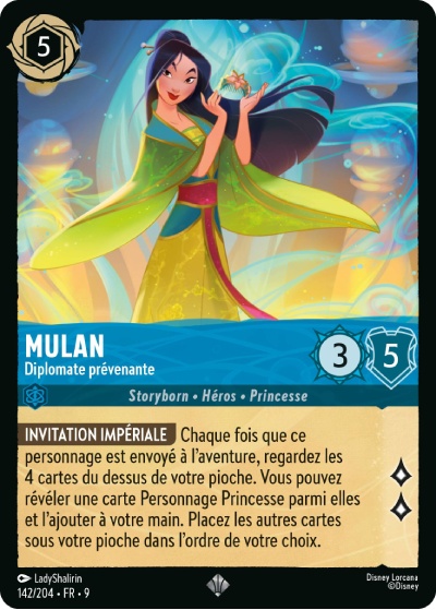 Mulan - Diplomate prévenante