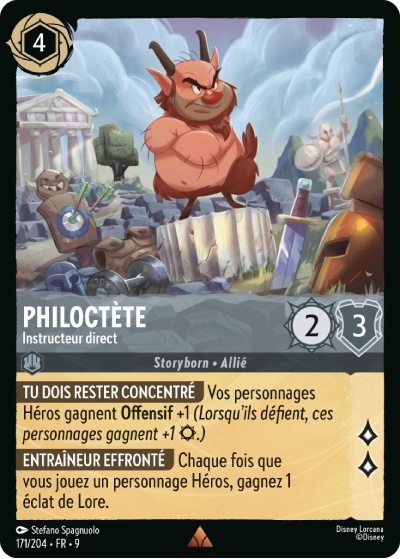Philoctète - Instructeur direct