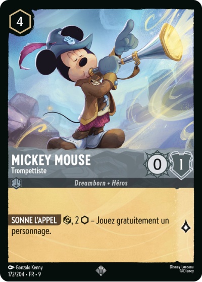 Mickey Mouse - Trompettiste