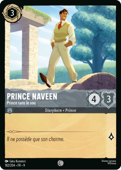 Prince Naveen - Prince sans le sou