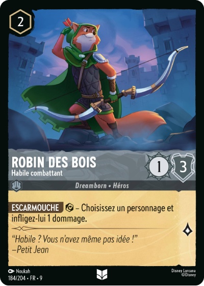 Robin Des Bois - Habile combattant