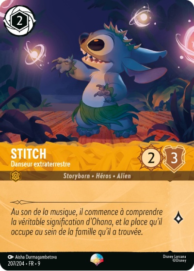 Stitch - Danseur extraterrestre