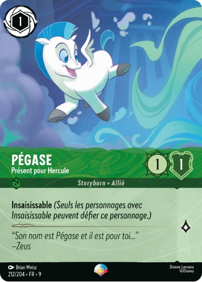 Pégase - Présent pour Hercule