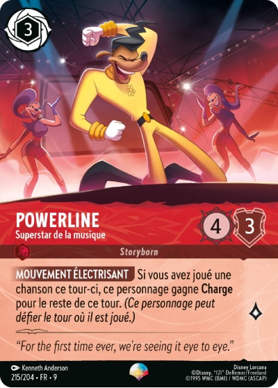Powerline - Superstar de la musique