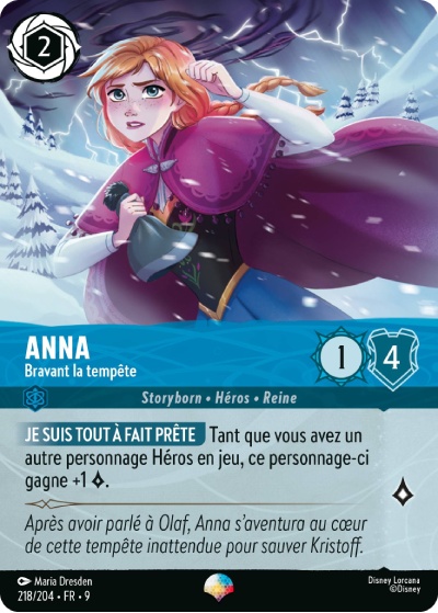 Anna - Bravant la tempête