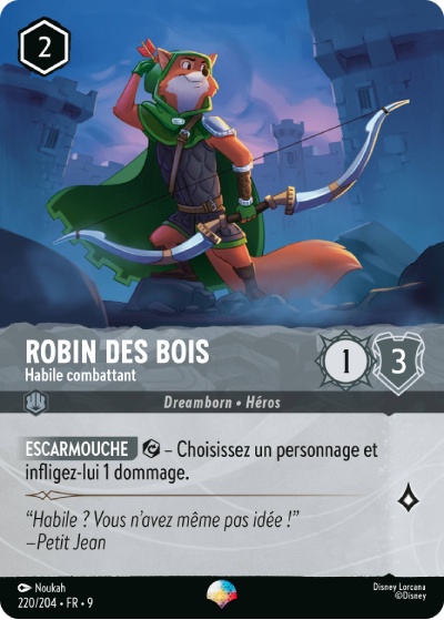Robin Des Bois - Habile combattant