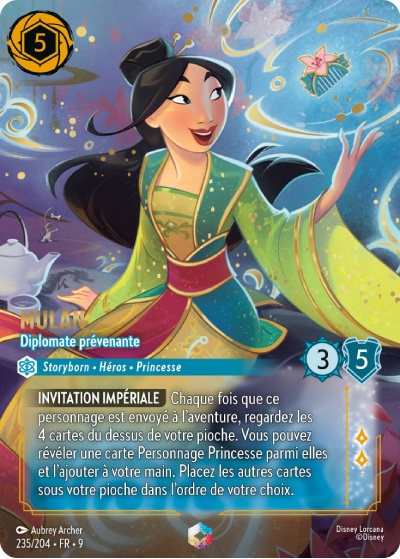 Mulan - Diplomate prévenante