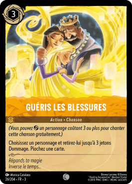 Guéris les blessures