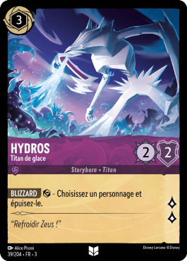 Hydros - Titan de glace