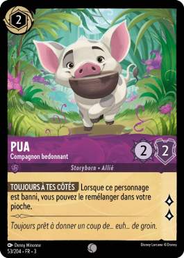 Pua - Compagnon bedonnant