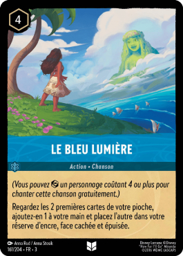 Le bleu lumière