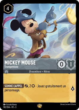 Mickey Mouse - Trompettiste