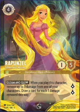 Raiponce - Guérit les blessures