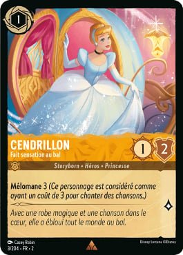 Cendrillon - Fait sensation au bal