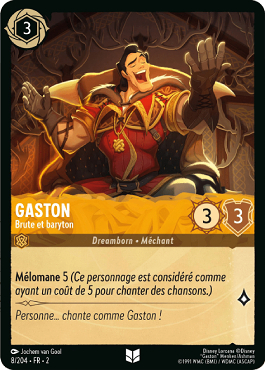 Gaston - Brute et baryton