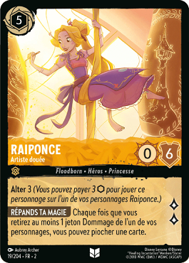 Raiponce - Artiste douée