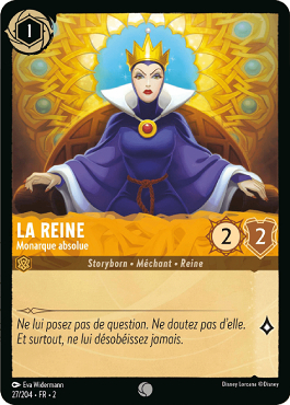 La Reine - Monarque absolue