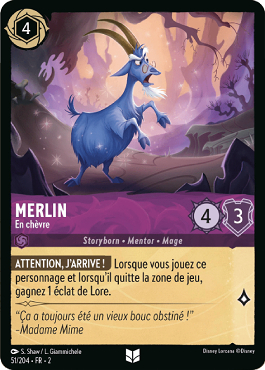 Merlin - En chèvre