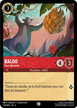 Baloo - Ours épicurien