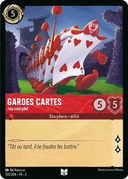 Gardes Cartes - Jeu complet