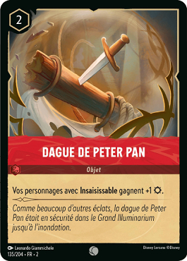 Dague De Peter Pan