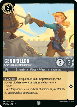 Cendrillon - Chevalier à l'entraînement